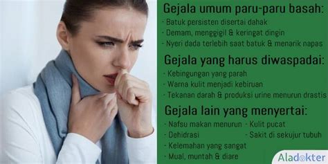 Doktor sudah mengenal pasti jenis bakteria dalam sistemnya. Kenali Gejala Paru-paru Basah dan Pengobatan yang Dapat ...