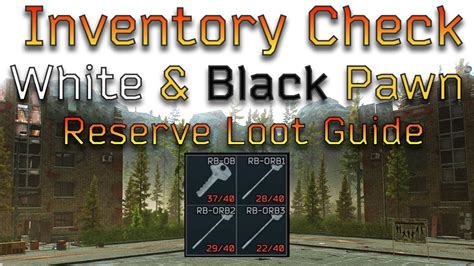 Inventory Check Quest Guide With Looting How To Reserve Base Pawn In Escape From Tarkov Patch