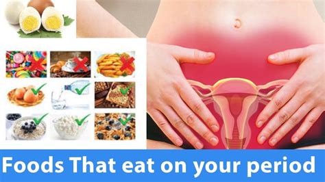 foods that eat on your period youtube