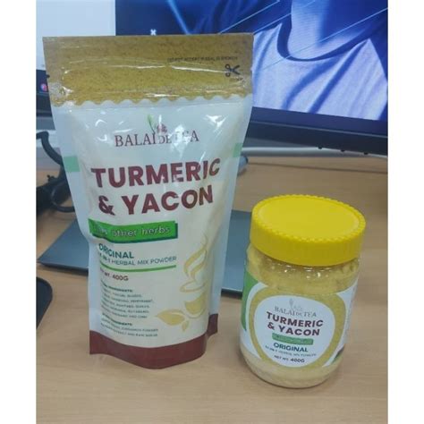 Balai De Tea Turmeric Yacon In Herbal Mix Powder Lazada Ph