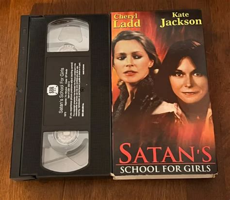 Vintage Satans School For Girls Vhs Horror Slasher Cult Movie Tape Oop Rare 1399 Picclick
