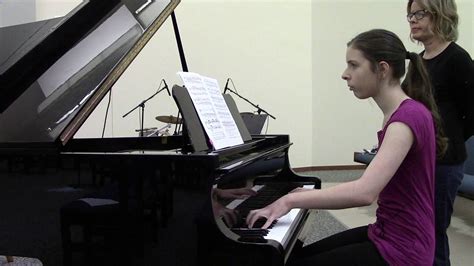 Amy Guenther Piano Audition Youtube
