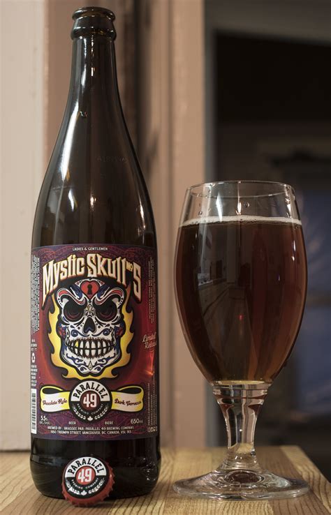 Review Parallel 49 Mystic Skull No 5 Dark Lager Beercrankca