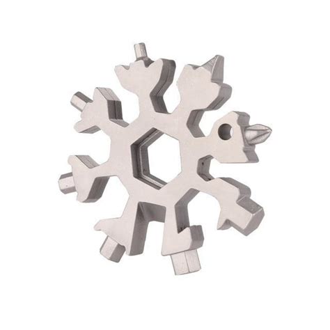 Snowflake Keychain Multi Tool