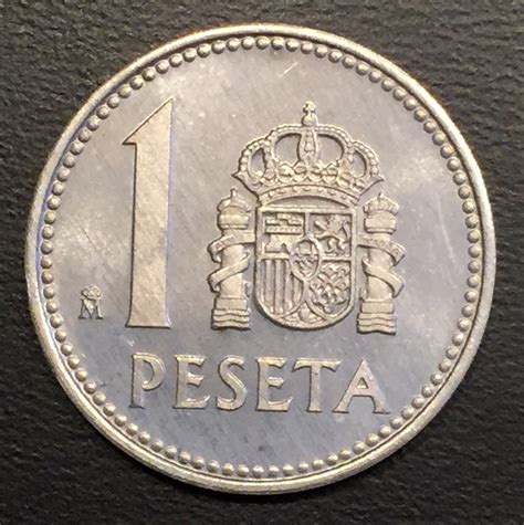 Esp061 Moneda España 1 Peseta 1985 Unc Ayff 35 00 en Mercado Libre