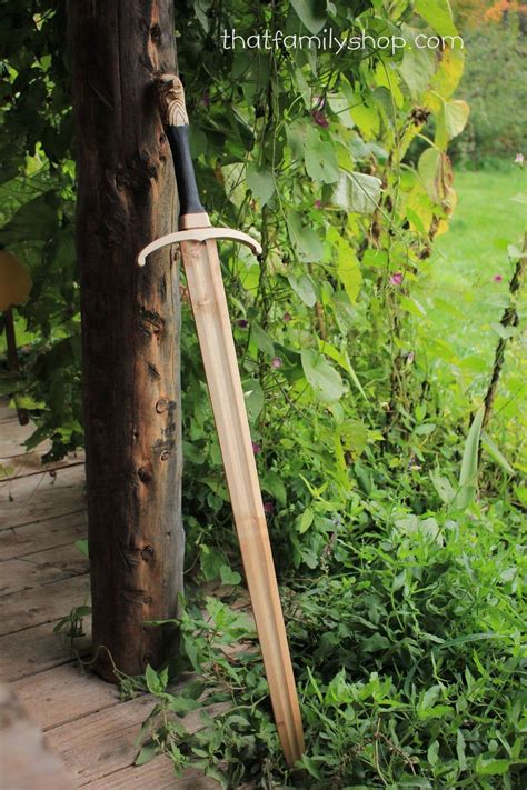 Longclaw Inspired Sword Of Jon Snow Game Of Thrones Got Wood Weapon
