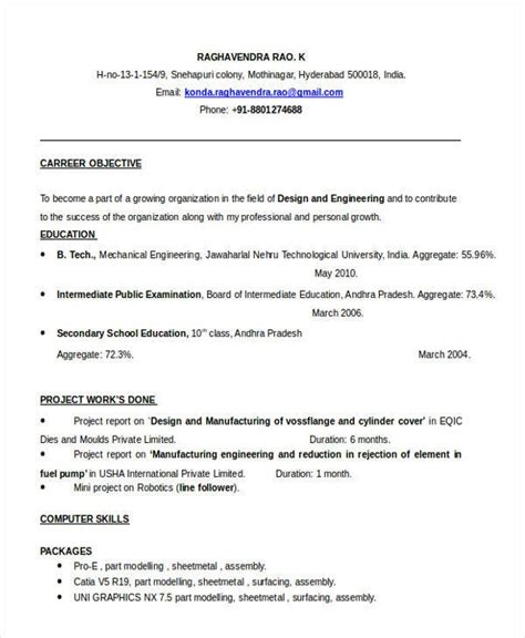 Best is to use a single page for resume. 19+ Best Fresher Resume Templates - PDF, DOC | Free & Premium Templates