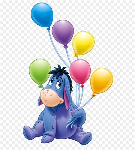 Winnie the pooh, piglet, rabbit, eeyore, tigger, kanga, roo and christopher robin from the a.a. Eeyore's Birthday Party Winnie the Pooh Clip art - Eeyore ...