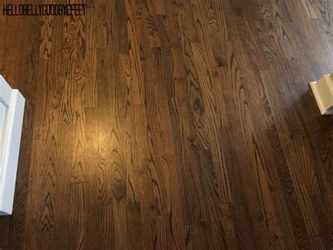 I really love how minwax water based wood stain in american walnut brought out the grain of this. Hardwood floor stain, Dark Walnut by Minwax | Home ...