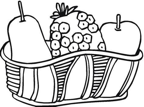 Dibujos de frutas para pintar | Colorear imágenes