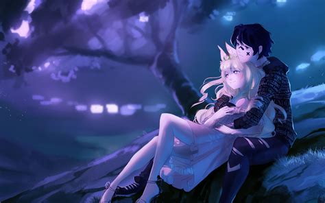 Anime Couple Wallpaper Anime Couples Wallpapers Wallpaper Cave