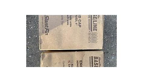 SLANT FIN BASEBOARD END CAPS 4 Totaling Two Left And Two Right. | eBay