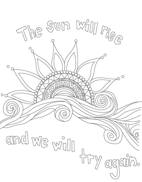 Anxiety and panic attacks cause many symptoms including: Mental Health Coloring Pages - Coloring Home