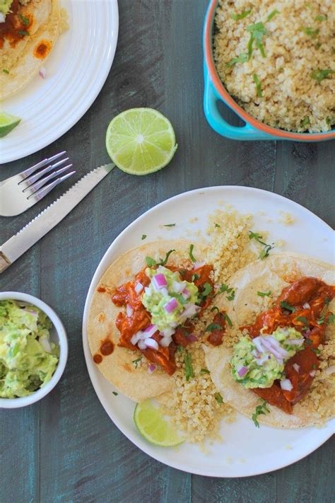 I was hoping you might consider doing a post of some good and good for you crock pot recipes? Crock Pot Shredded Chicken Chile Colorado Tacos ...