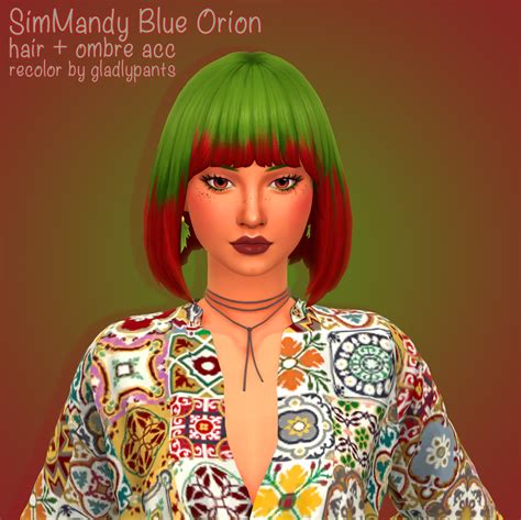 Gladlypants ♥ Simandy Blue Orion Recolor In Mmfinds