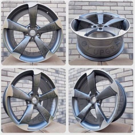 New 4x 18 Inch Rotor Alloys Alloy Wheels Fit Audi A3 S3 Rs3 Q2 Q3 A4