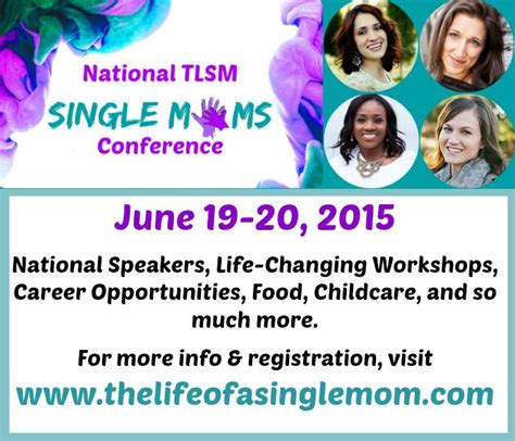 National TLSM Single Mom Conference - The Life of a Single Mom Ministries | Single mom ...