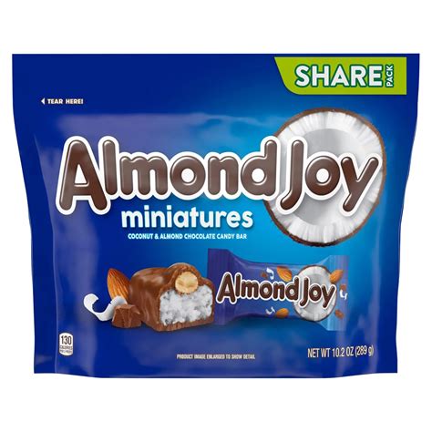 Almond Joy Miniatures Chocolate Candy Share Pack Shop Candy At H E B