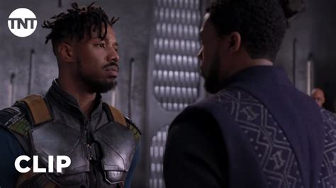 Black Panther Clip Killmonger Challenges Tchalla To Ritual Combat