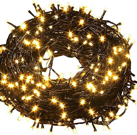 Fairy Lights Outdoor String Lights 33ft 100 Led With Memory Modes