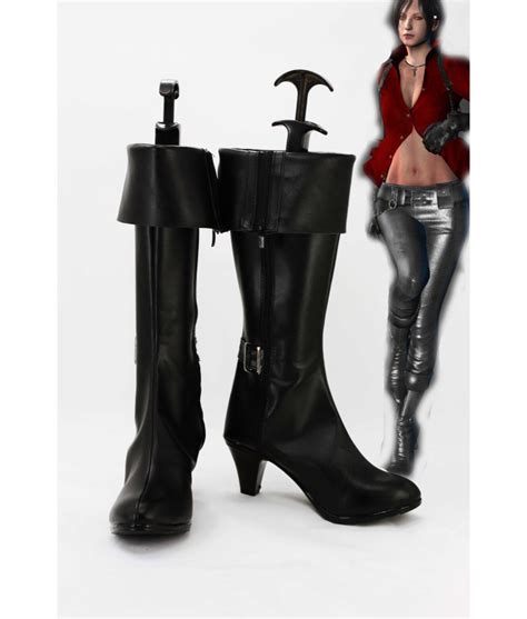 Resident Evil 6 Ada Wong Cosplay Boots Costume Skycostume