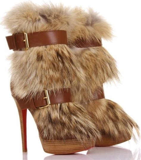 Check Her Footwork Ciaras Furry Christian Louboutins Straight From
