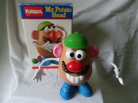 Mr Potato Head 1986 By Playskool Boxed With All Accessories Etsy Uk