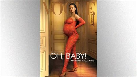 rihanna covers ‘vogue talks maternity fashion motherhood and new music “this time should feel
