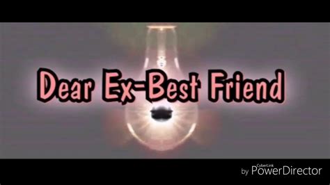 Dear Ex Best Friend By Tate Mcrae Youtube