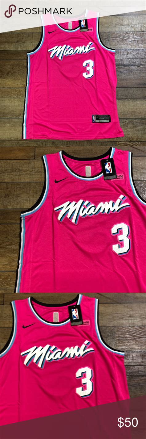 Vice will not return next season, though, as the heat wore the vice versa jersey for the final time last night. NWT Dwayne Wade NBA City Jersey Miami Vice XL | Miami vice, Clothes design, Jersey