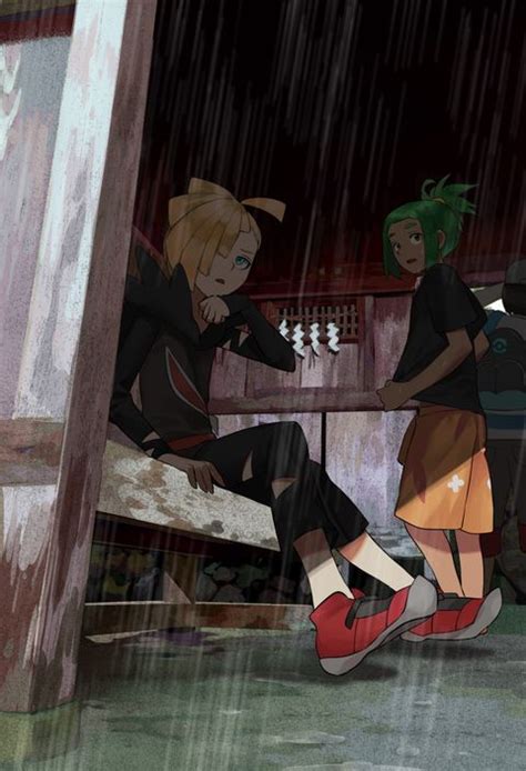 Gladion And Hau I Think There Are Some Of The Best Pokémon Characters