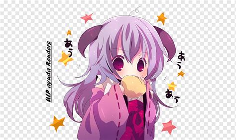 Chibiusa Anime Higurashi When They Cry Chibichibi Chibi Purple Violet Manga Png Pngwing