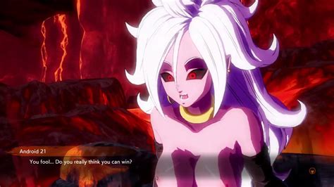 Nude Android 21 Final Battle Dragon Ball Fighterz Youtube