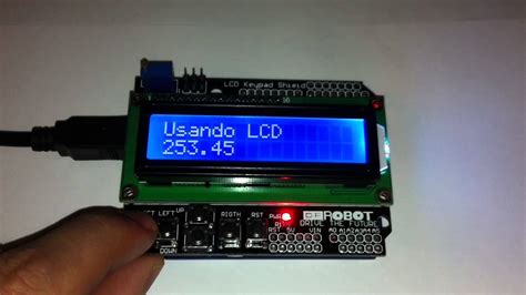 Practicando Arduino Lcd Keypad Shield Youtube