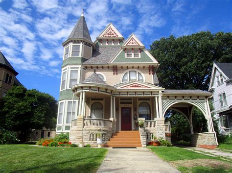 1894 Isaac Burton House | Victorian homes, House, Dream home design