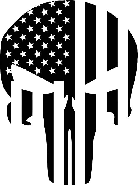 American Punisher Flag Svg The Punisher Svg Punisher Svg Punisher Skull