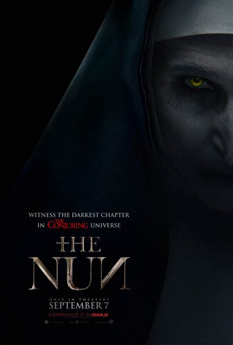 Nieuwe Poster Voor The Conjuring Spin Off The Nun Entertainmenthoek Nl