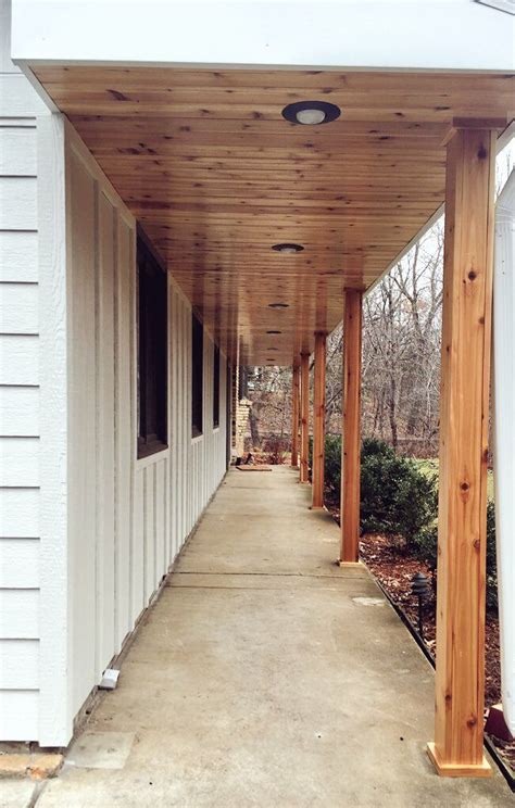 Front Porch Ideas With Cedar Posts
