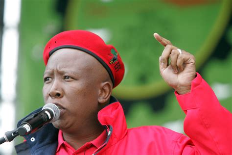 South Africa Julius Malema Faces Land Grab Charges Time