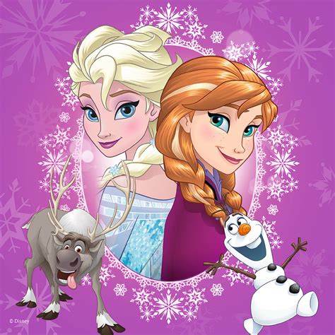 Elsa Anna Olaf And Sven Frozen Photo Fanpop