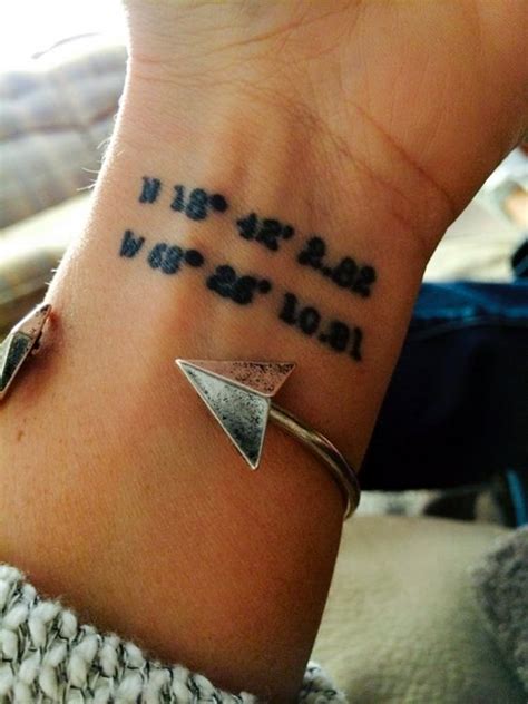 Or use the state plane web page hint: 40 Coordinates Tattoo Ideas To Mark A Memory On Your Body ...