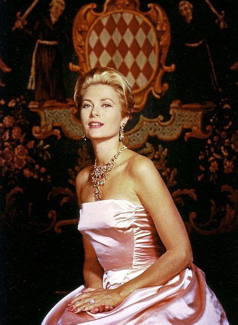Official Portrait Of Princess Grace Of Monaco In Gown By Givenchy And