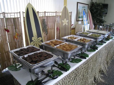 Wedding Luau Buffet Table Deco Yelp