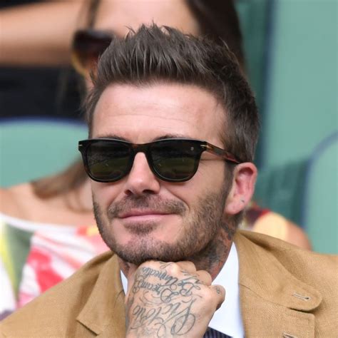 The Secret To David Beckhams Impeccable Hair Esquire Middle East