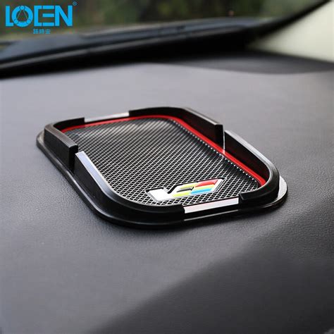 Loen 1pcs Black Anti Slip Silica Gel Car Dashboard Sticky Pad Mat Anti