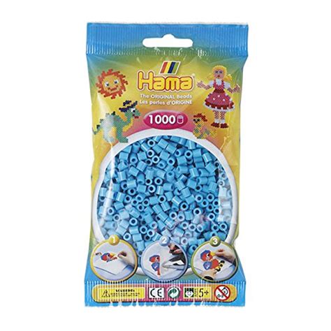 Hama 207 49 Midi Sachet 1000 Perles Azure Modèles Hama