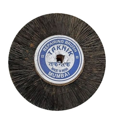 6mm Black Coir Buffing Wheel For Surface Finishing Size 6 Inch At Rs