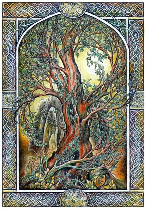 Tree Of Life Celtic Art Tree Of Life Art Celtic Artwork