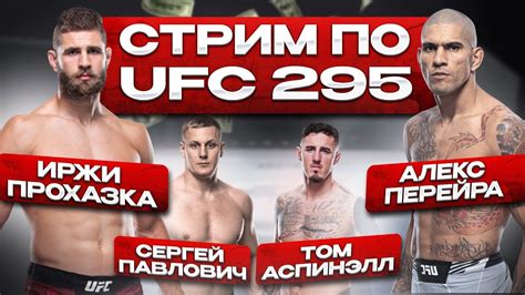 UFC 295 ИРЖИ ПРОХАЗКА vs АЛЕКС ПЕРЕЙРА СЕРГЕЙ ПАВЛОВИЧ vs ТОМ