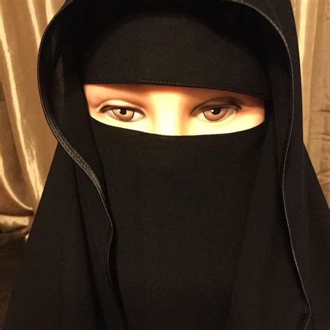 Saudi Two Layer Niqab Hijab Burqa Islamic Face Cover Veil Abaya Burka Muslim 1837548461